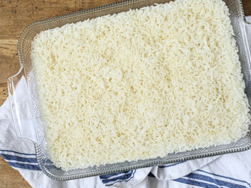 برنج در توستر